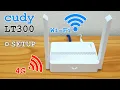 Cudy LT300 4G Router Wi-Fi Unboxing installation configuration and test