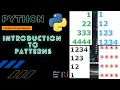 PYTHON INTRODUCTION TO PATTERNS Part 14