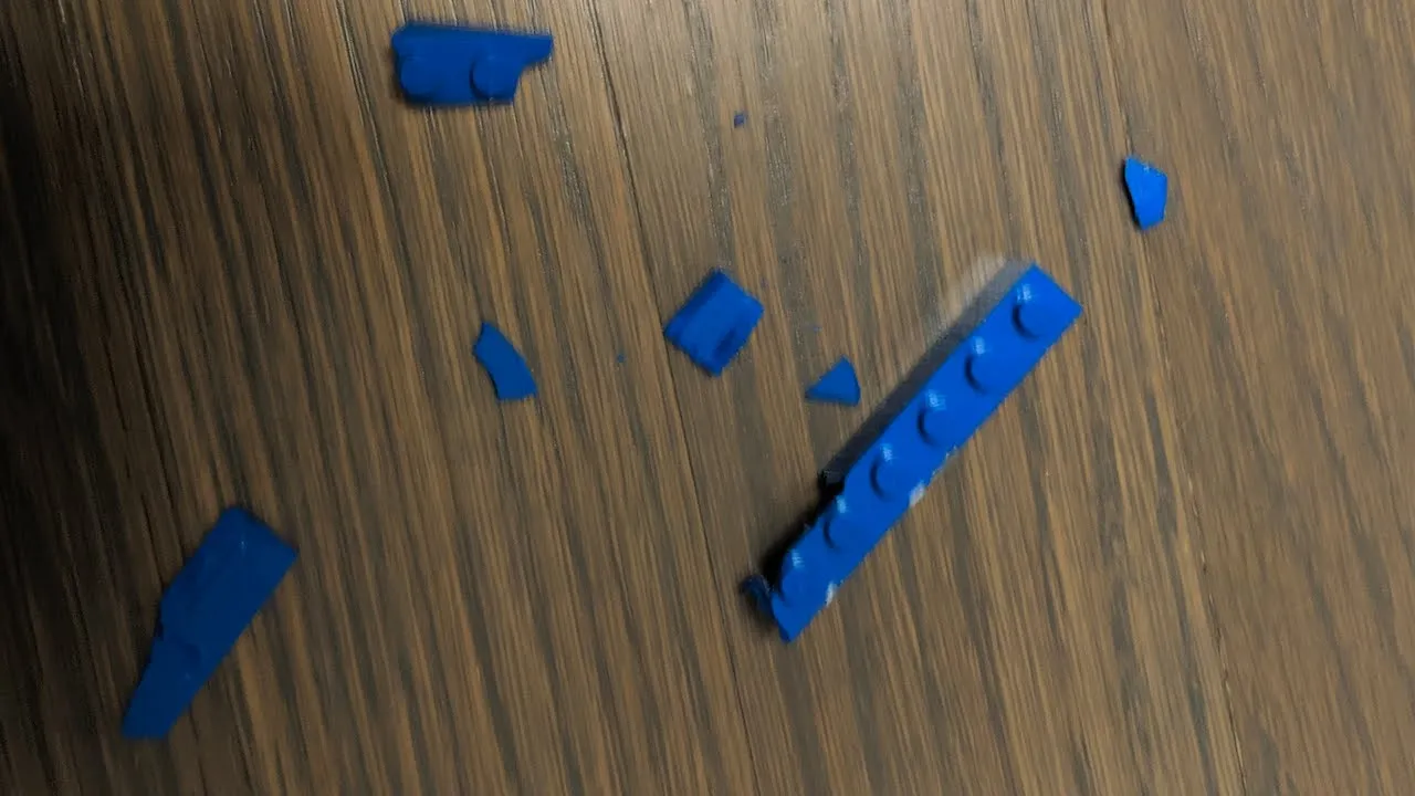 when you step on a lego