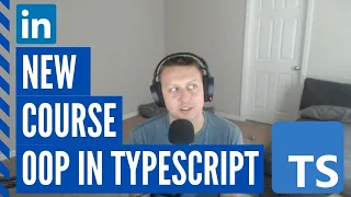 New Course TypeScript Object-Oriented Programming with Course Creator Dylan Israel