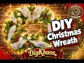 DIY Artificial Christmas Wreath from Garland 2026 Easy Christmas Decorations
