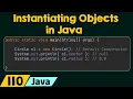 Instantiating Objects in Java