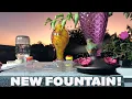 New Hummingbird Fountain Thanks