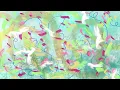 【1 hour focus sound】seagulls dancing over waves | piano, synth & airy voice pad