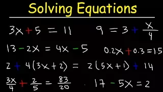 Algebra How To Solve Equations Quickly 