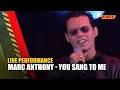 Download Lagu Marc Anthony - You Sang To Me | Live at TMF Awards | The Music Factory