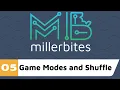 Spelling Bee Clone 05 Game Modes and Shuffle