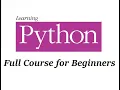 Python Full Course hello world and type of data