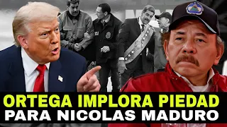  Daniel Ortega reaparece entre llantos: Nadie esperó verlo suplicar así