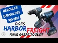 Is Hercules Pro Grade Harbor Freight Hercules Brushless Drill and Impact Review