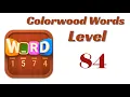 Colorwood Words Level 84 Answers Colorwood Words - Cryptogram