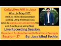Collection in Java perform customize sorting in TreeMap and what is applications properties file