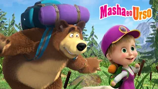 Masha e o Urso 👱‍♀️🐻 Por que as Montanhas nos Chamam? 🏔️🧭🥾 Coleção de desenhos animados