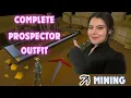 How to get the Complete Prospector Outfit OSRS 2024