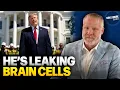 Trump s Brain OOZES Out His Ear During Idiotic White House Event