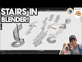 How to Create 10 Kinds of STAIRS in Blender