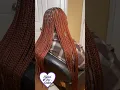 Ginger Knotless Braids