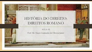 DIREITO ROMANO: FAMÍLIA NA ROMA ANTIGA
