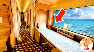 Download Sleeper Seat on Japan's Newest Overnight Train 😴 12 Hour Trip from Kyoto 🛏 Solo Travel Vlog MP3