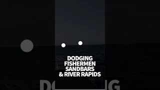 Still tested by dodging fishermen, sandbars & river rapids #windedvoyage #sailinglifestyle #africa