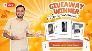 Giveaway Winner's ANNOUNCEMENT📢10 Million Special Live🔴