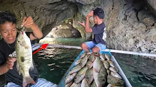 DALAM GUA INI JADI SARANG IKAN 😱 surga tersendiri bagi para pemancing tradisional