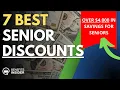 The 7 BEST SENIOR DISCOUNTS for 2025 Are You Missing Out on 4000 in Senior Savings