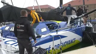 WEATHER BOMB about to explode on IMOCA Fleet in Transat Jacques Vabre 90 knot winds 10 meter seas