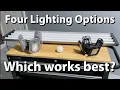 How to Make Your Garage Brighter - LED Lighting Comparison and Review Best Lights Under 70