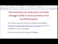 Debugging Assembly On Linux