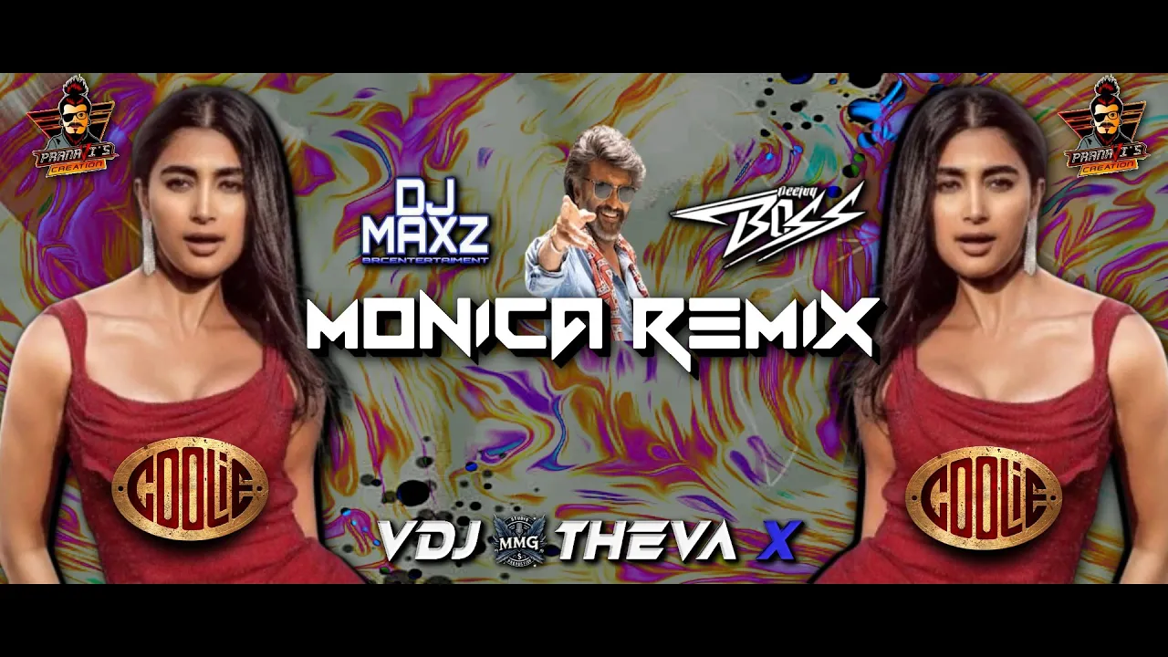 Monica Remix - DJ Maxz Ft DJ Boss || Pranavis Creation || visual Exclusive || Re - Release 2k25
