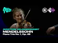 Lagu Mendelssohn: Piano Trio No. 1, Op. 49 - Van Baerle Trio - Live concert HD