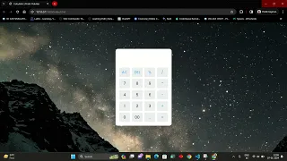 Calculator CodSoft Task 2