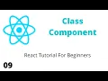 Class Component in Reactjs in Hindi React Js tutorial for beginners in Hindi - Web Boss
