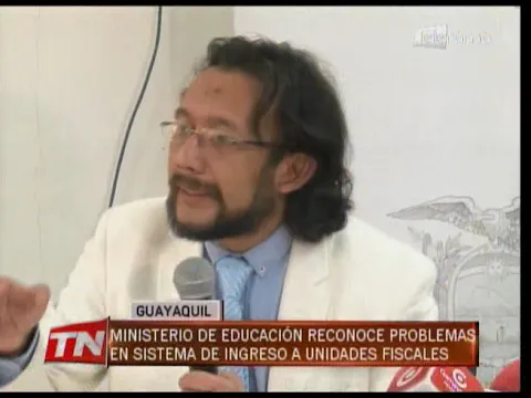 Ministerio de educación reconoce problemas en sistema de ingreso a unidades fiscales