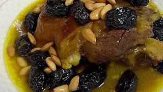 المحمر بالبرقوق الجزائري طبق حلو ومالح تاع مناسبات 