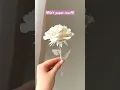 DIY paper rose