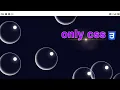 Make animated moving bubbles using html css only code in description