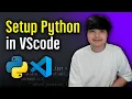 Setup Python VScode