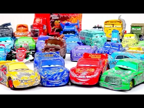 Download MP3 Crashed Cars Collection. Disney Cars Toys Lightning McQueen J - LadyBird TV