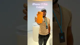 IPhone 17 Pro Colors Cosmic Orange Is A Vibe Iphone17pro Appleevent Apple 