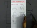 Nets and 3D shapes part 1 Nets of 3D shapes l cube cuboid cylinder