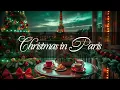 Paris Christmas Jazz Café – Relaxing Holiday Music with Eiffel Tower Snowfall Ambience