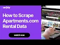 How to Scrape Apartments com Rental Data