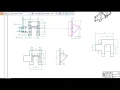 SOLID EDGE Tutorial hidden edges in drafting
