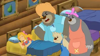 المعتدل والدببة الثلاثة قصص للأطفال قصة قبل النوم للأطفال رسوم متحركة 