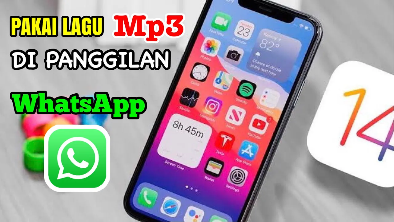 Cara ganti nada panggilan WA pakai lagu mp3 di iphone Cara ganti nada panggilan WA pakai lagu mp3 di iphone