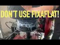 This is why you Don t use Fixaflat Elmer s Glue inside your wheel tire and TPMS sensor