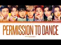Download Lagu BTS Permission to Dance Lyrics (방탄소년단 Permission to Dance 가사) [Color Coded Lyrics/Eng]