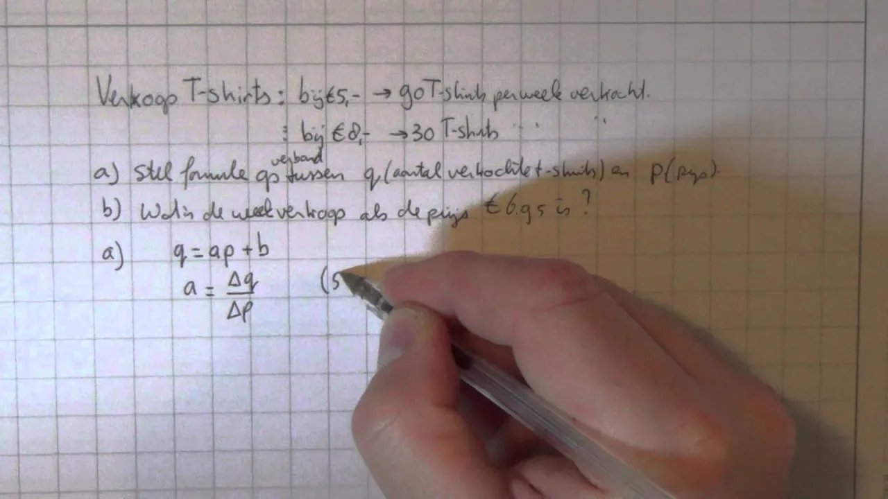 HAVO4wisA H4_8 Lineaire formules in de praktijk